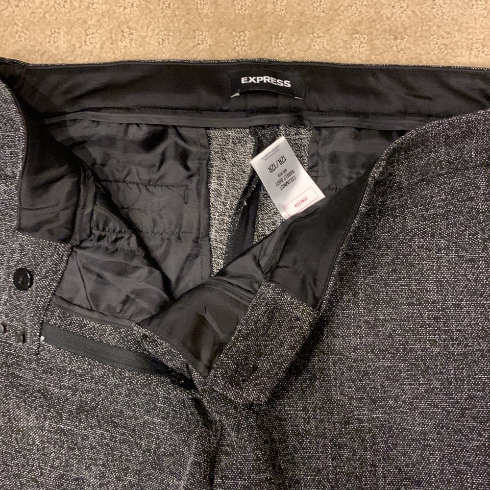 Express Columnist Barely Boot Mid Rise Stretch Tr… - image 3